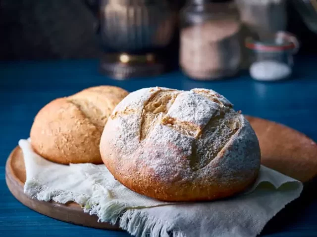 Pan de centeno con levadura natural